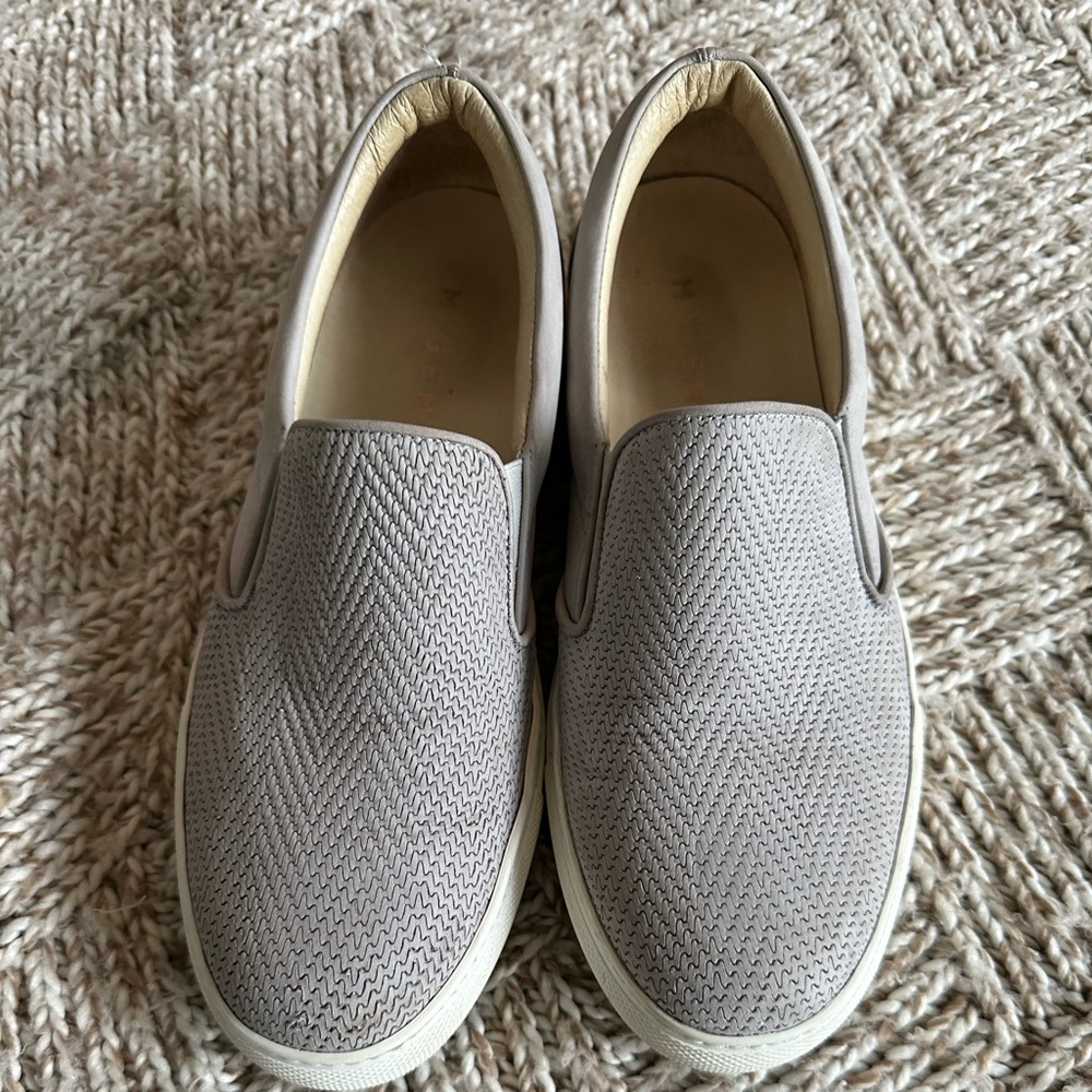 Premium Italian leather slip on shoes